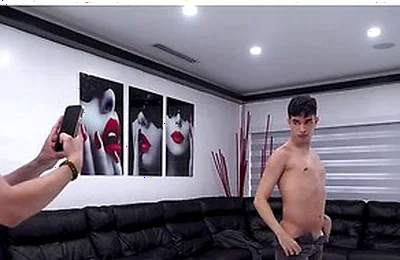 Take A Good Shot On Me: Stepdad Papi Marcos Breeds Twink Stepson Rob Quin Raw