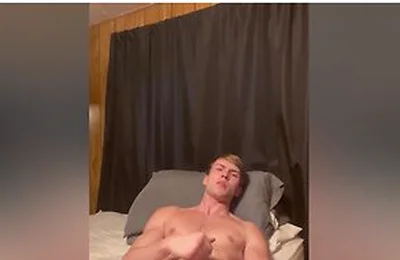 Blonde Stud Shows It All