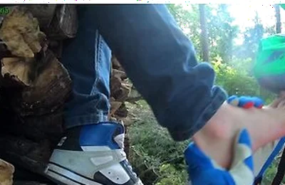 Take Off Dc Shoes Of Blond Teen 18+ Boy