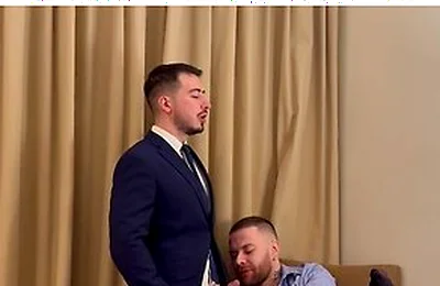 Caught My Boss Jerking Off In The Office So I Fucked Him On His Desk