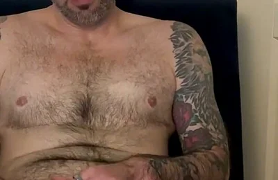 Tiny Vibrator Almost Makes Him Cum Too Fast - so He Rides His Dildo Raw Instead