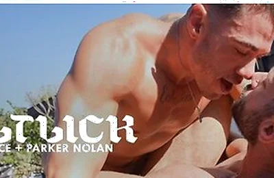Parker Nolan Gobbles Up Daniel Justices Big Hard Cock In The Hot