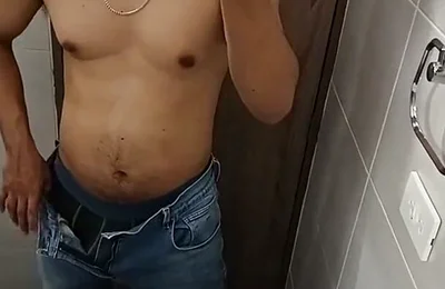 So Hot Masturbating in the Bathroom