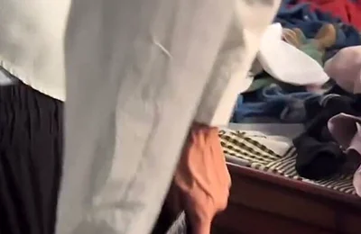 First Time with Straight Beard Roommate Big Cock Wowww