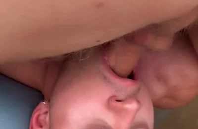 Why Does He Always Cum so Much? My Whole Face Is Covered in Cum!