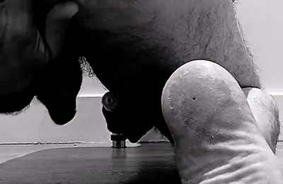 POV of My Feet and Ass, Playing with My Prostate Vibrator