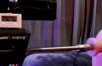 The Machine Ran a 40-minute Gangbang: 44 Men, 13,000 Strokes