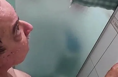 Stepdaddy Taking a Shower