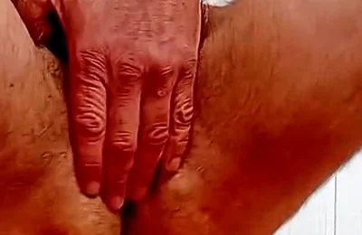Naked, POV of My Ass and Feet Playing with a Prostat Toy