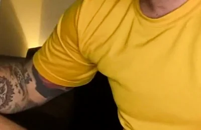 Jerking off and Shooting a Huge Load All Over Me