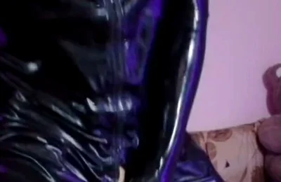 Latex Pup Teasing His Thick Bone Right in Your Face