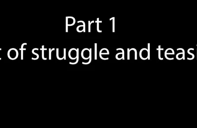 Completely Tied Twinks Tries to Cum in Chastity