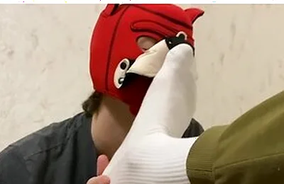 Good Boy Licks Feet And Sucks Uncut, Big Cock Of Young Top