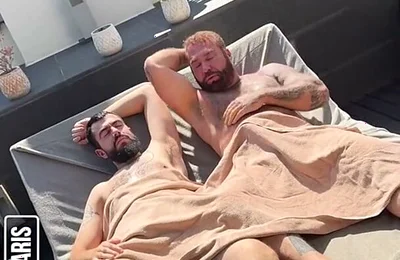 Ass Wrecked Bareback, Throat Fucked Until Tears, Face Covered in Cum by Three Bears in Bcn!!! (vertical Version)