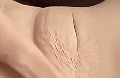 Hot Candle Wax on My Body and Cock While I Cum