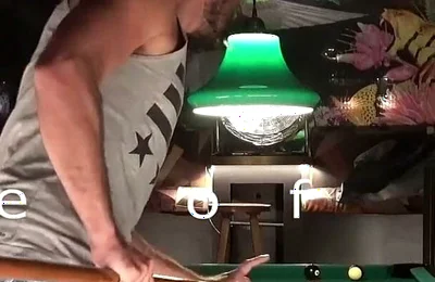 Lost the Pool Game, Now the Cue’s Going in My Ass
