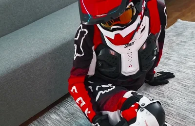 Playing with Motorcycle Boots