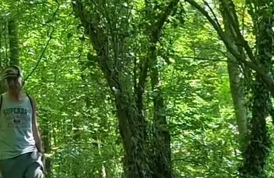Cruising the Woods Near the Motorway Junction... Found a Quiet Spot to Get Naked