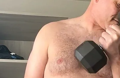 Duke Silver Has Big Muscles and a Big Fat Cock.