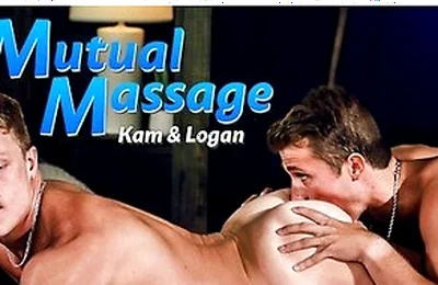 Super Sensual Rubdowns Leads To Sweaty Muscle Fuck - Logan Aarons, Kam Stone