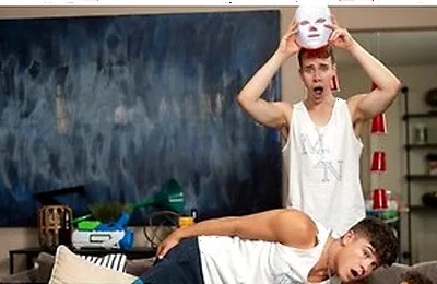 Men - Adam Awbride Bends On His Knees And Takes Kyle And Drake Von Hot Loads On His Face