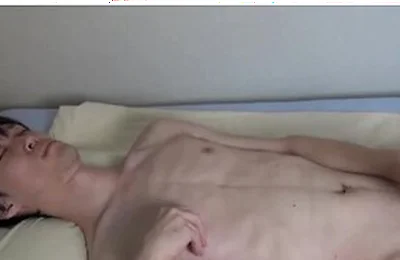 Hisoka Botan Lays In Bed And Busts His Nuts With Pleasure