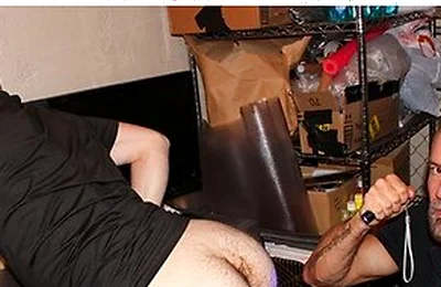 Muscle Daddy, Harrison Todd And Greg Dixxon - Harrison Is Caught Having Sex In A Restroom And Plowed By The Officer