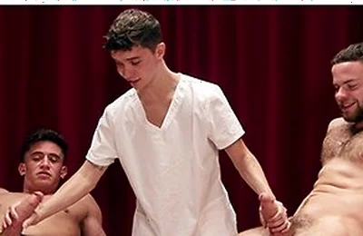 Straight Pals Trevor Brooks & Marcus Mcneil Share Twink Masseur Sam Ledger