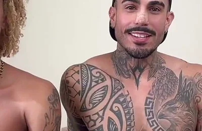 Azael Maluma Fucks Big Ass Interracial Gay Sex Bareback Hung Papi