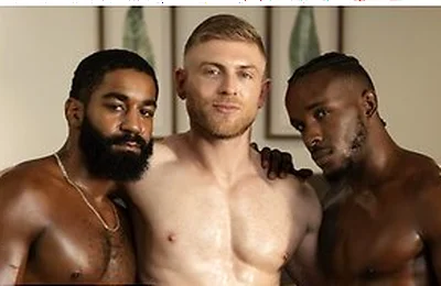 Shadow And Pheonix M. Fellington Take Turns Fucking Matthew Elliss Ass Hard