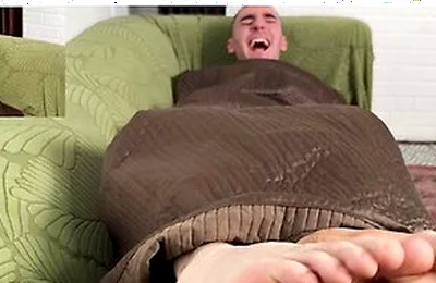 Spiritmonkey Giggles While Matt Enjoys Tickling His Feet