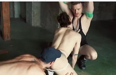 Axel Abysse And Rose Bud - Rides Lucio Davolis Arms In Ass Ruining
