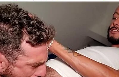Demanding The Cocksucker Services His Uncut Meat