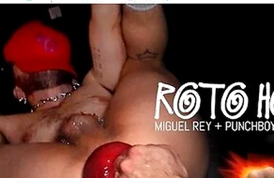 Punchboys Hole Turned Into A Wrecked Recturm And Juice Prolapse - Miguel Rey, Power Bottom And Rose Bud