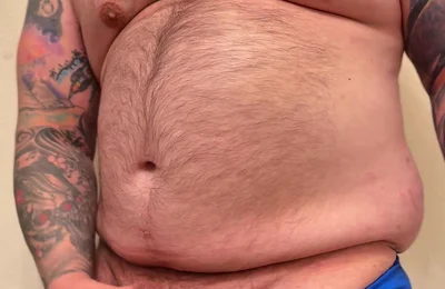 Chubby Bear Shoots His Load