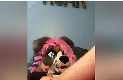 Furry Fucks His Tight Ass Until He