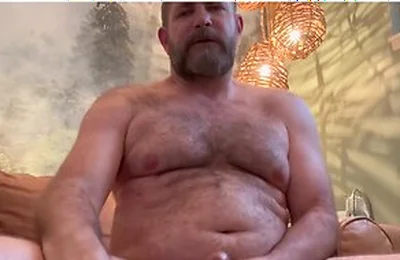Hairy Verbal Stepdad Jerks Off On The Sofa - While Running His Dirty Mouth