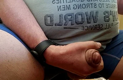 Big Cock Masturbation and Cum