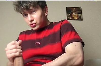 Handsome Student 18+ Skips Classes To Jerk Off His Monster Cock - Rushlight Dante / Young / Sexy / Top