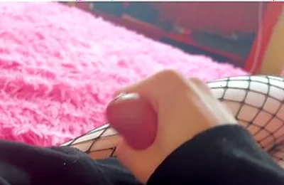 Femboy Cums On Himself After A Tough Day To Feel Better (*w*)