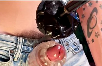 Milking Machine Cumshot