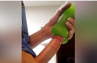 Saturday Night Home Alone Got Horny In The Kitchen Had To Play With It