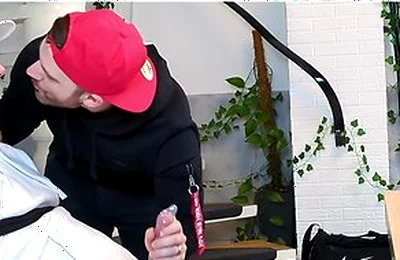 Bound On A Chair At His Mercy