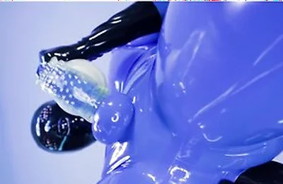 Rubber Sheath Teasing