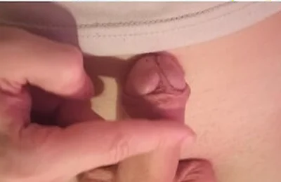 Fingering Her Dick In Green Panties, Different Angles