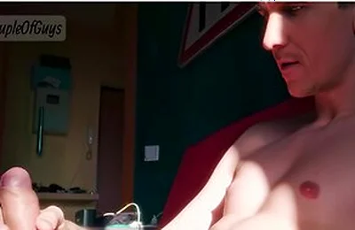Watch Me Play With My Massive Uncut Cock And Cum Ropes
