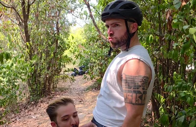 Couldn’t Wait to Fuck My Gay Boy Bareback by the Railroad