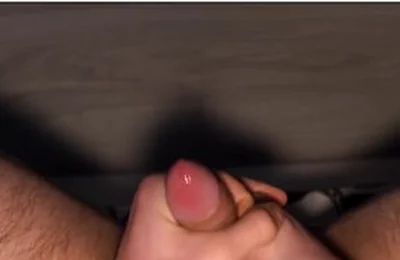 This Guy Loves To Spit On His Dick And Use Saliva Instead Of Lube. Loud Orgasm With A Rubber Vagina