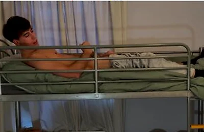 Stepbrothers Share A Bunk Bed And Experiment Ending In Rough Flip Fuck And Cumshot