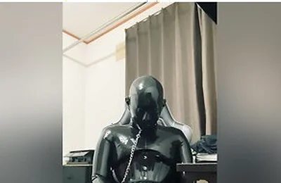 Rubber Fetish Hot Masturbation